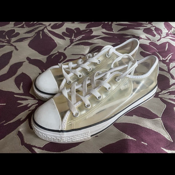 chuck taylor clear